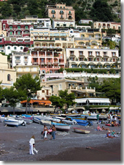 Spiaggia Grande in Positano.