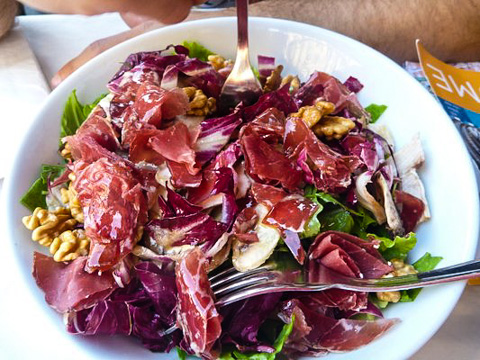 A salad at Insalata Ricca - Vaticano