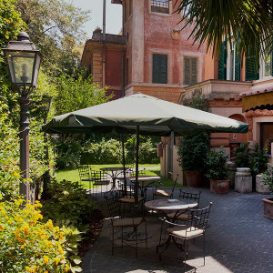 The Hotel Aventino in Rome, Italy