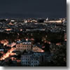 View from the Gianicolo at night