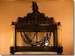 The reliquary of St. Peter's chains in Rome's church of San Pietro in Vincoli.