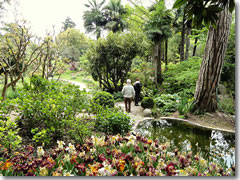 The Giardino Botanico Fondazione André Heller, Gardone Riviera, Lago di Garda