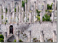 An old Limonaia in Limone sul Garda, Lake Garda