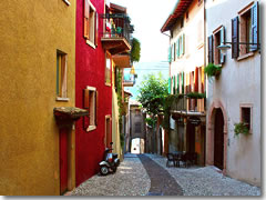 A street in Malcesine