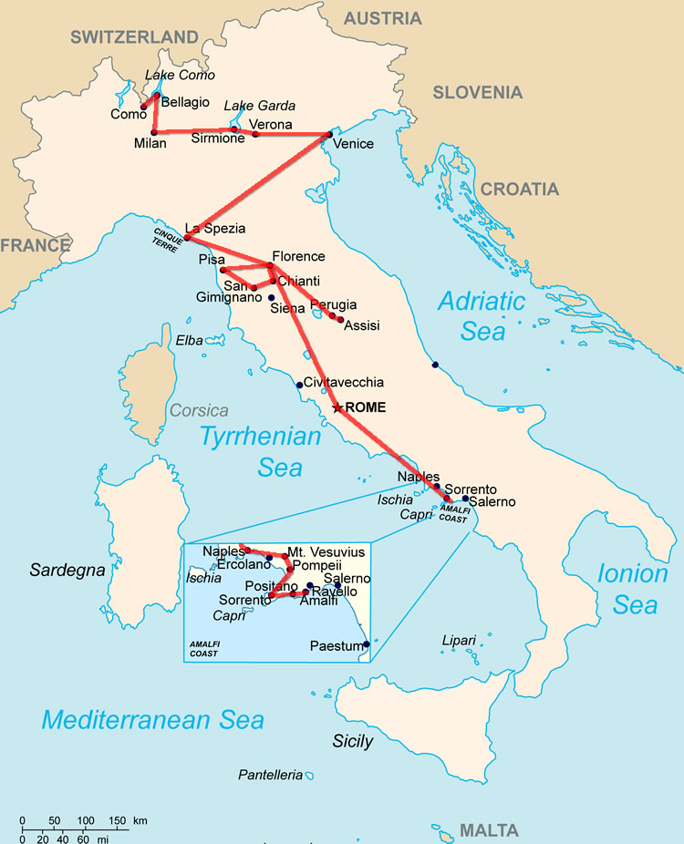 Two week ultimate Italy itinerary