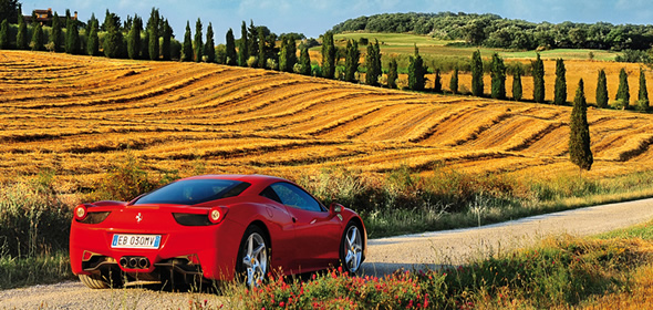 Get an Italy tour in a Ferrari