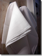 The dreaded Italian waffle towels.