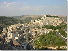 Ragusa Ibla, seen from Upper Ragusa