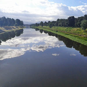 Parco delle Cascine along the Arno River in Florence. (Photo by Nikko Max)