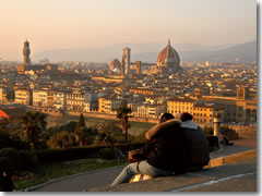 View from the Piazza Michelangelo