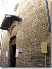 The church of Santa Margherita de' Cerchi in Florence