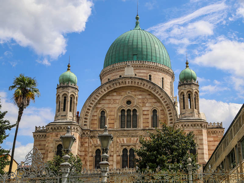 The Sinagoga (Synagogue) and Jewish Museum of Florence. (Photo by Rufus46)