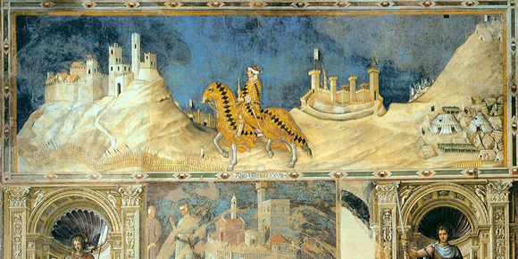 Guidoriccio di Foligno, by Simone Martini