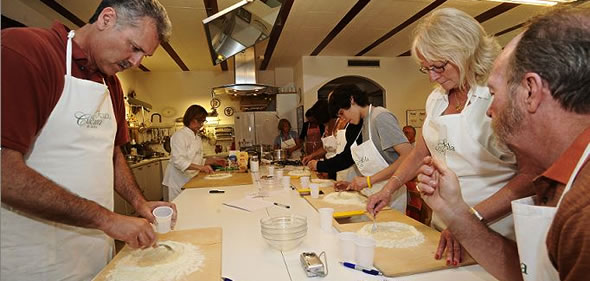 Cooking lesson in Siena