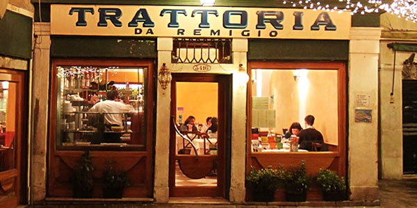 Trattoria Da Remigio, Venezia. (Photo by Armando Rampas)