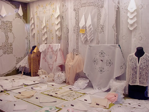 A lace shop in Venice